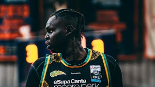 Chol Adup  Sydney Comets NBL 1 East highlights [upl. by Parrie750]