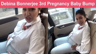 Debina Bonnerjee 3rd Pregnancy Baby Bump  Debina Decodes New Vlog [upl. by Collbaith]