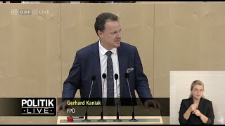 Gerhard Kaniak  NEIN zur Impfpflicht Volksbegehren  2192022 [upl. by Fidelity472]