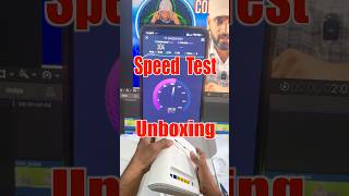 Jio AirFiber Speed Test amp Unboxing🔥shorts jioairfiber speedtest [upl. by Hctud]