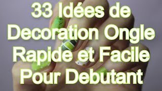 Decoration Ongle Rapide et Facile Pour Debutant  Tuto Nail Art  Deco Ongle Tendance decoongle [upl. by Faubert70]