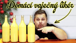 DOMÁCÍ VAJEČNÝ LIKÉR za pár kaček a bez ÉČEK [upl. by Arinaid537]