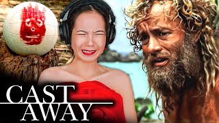 Foreign Girl Reacts  Cast Away  First Time Watch [upl. by Still446]