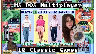 MSDOS Multiplayer  10 Classic Games [upl. by Norad]