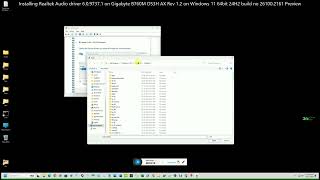 Realtek Audio driver 6097371 on Windows1123H2261002161PGBB760MDS3HAXrev12 [upl. by Tonya667]