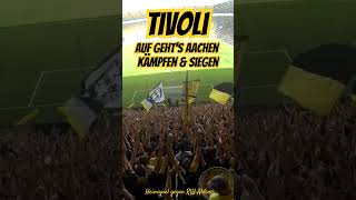 Auf gehts Aachen Kämpfen amp Siegen Tivoli Atmosphäre alemanniaaachen nurdertsv [upl. by Acinomed]