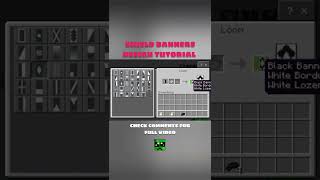 Minecraft Shield Banners Design [upl. by Aser503]