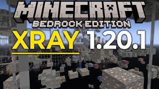 How To Get XRay in Minecraft Bedrock 120 Minecraft Bedrock XRay Texture Pack [upl. by Kenway]