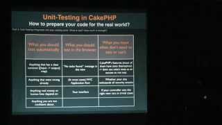 Cakephp PHPUnit Testing [upl. by Eekaz355]