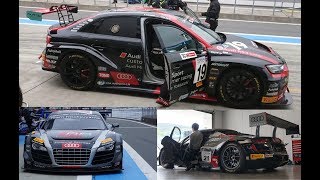 A day with AUDI SPORT Race Teams at Fuji Speedway [upl. by Urbana]