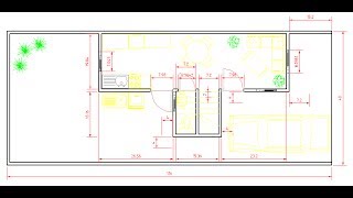 Librecad vivienda unifamiliar 1 de 3 [upl. by Dominga364]