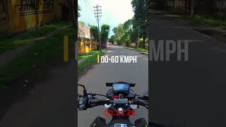 Hero Xtreme 160R 4v 060kmph in RECORD Time [upl. by Merwin497]