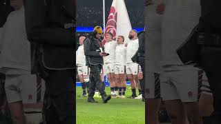 England Rugby united in song 🌹 rugby englandrugby [upl. by Curley]