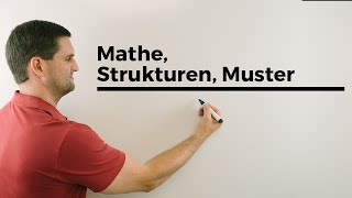 Mathe Strukturen Muster anhand von Multiplikation mit Klammer  Mathe by Daniel Jung [upl. by Adnerad]