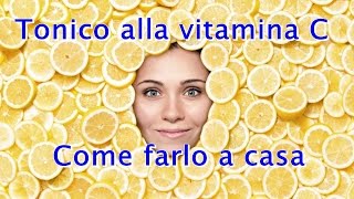 Vitamina C antietà per la pelle come usarla [upl. by Eesdnyl]