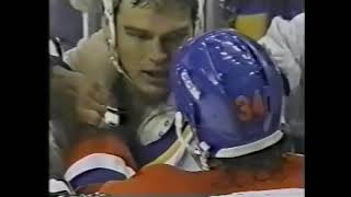 Louie DeBrusk vs Murray Baron  Scott Thornton vs Greg Gilbert amp Brawl [upl. by Yelrebmik]