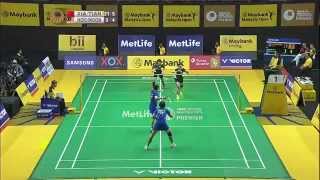 QF  2015 Malaysia Open  Tian QingXia Huan vs Vivian HooWoon Khe Wei [upl. by Ahseniuq610]