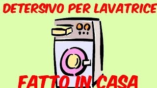 Detersivo per lavatrice fatto in casa [upl. by Oiramd]