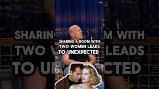 Watch Bruce Willis in a Hilarious Moment with Two Women shorts [upl. by Ahsikram]