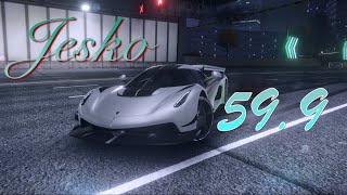 Asphalt 9 Koenigsegg Jesko Pudong Rise 59978 [upl. by Tobey]