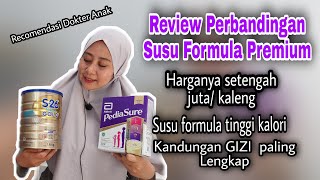 PERBANDINGAN SUSU FORMULA S26 PROCAL GOLD VS PEDIASURE TRIPELSURESUSU FORMULA PREMIUM [upl. by Felizio]