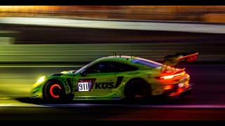 911 Porsche 991 GT3 R  Manthey Racing  Onboard  2023 24h of Nürburgring  Night [upl. by Gerhan]