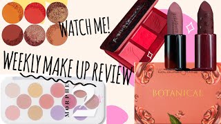 Weekly Make Up Review 3 Glamlite Morphe 2 Juvias Place Coloured Raine [upl. by Karilla378]