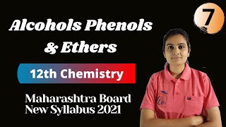 Alcohol Phenols and Ethers Class 12th Chemistry Part 7 [upl. by Dalli]