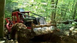 TimberJack 240A burly uphill climb [upl. by Garek]