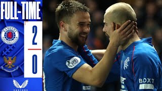 Rangers vs St Johnstone 20 Highlights  William Hill Premiership  20242025 [upl. by Maker556]