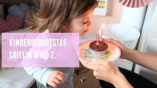 CAITLIN´S 2 GEBURTSTAG  PARTY Vorbereitung amp ThermomixEskapaden Vlog [upl. by Kcorb]