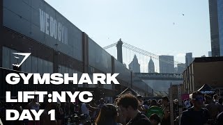 GYMSHARK LIFTNYC DAY 1  Return to Summer Shredding Ep 14 [upl. by Nnaeoj]