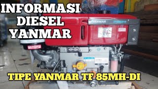 INFO DIESEL YANMAR TF 85MH DI [upl. by Suivat]