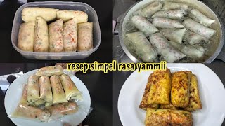 Resep sostel sosis telur hidangan sehat dan lezat untuk keluarga yuk coba buat di rumah [upl. by Enyawd94]