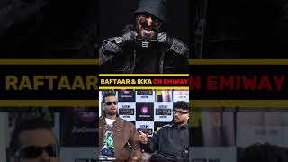 Ikka and raftaar interview emiway banti machayenge 4 hard rap viralvideo trending shorts ikka [upl. by Lissak]