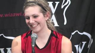 Oostburg girls coach talks about WIAA win [upl. by Lillis]