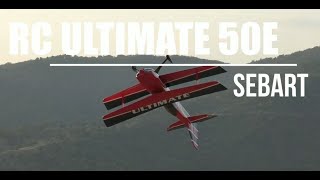 Most beautiful electric biplane  RC Ultimate 50E Sebart [upl. by Lara]