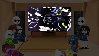 Glitchtale reacts to Jevil [upl. by Lennox]