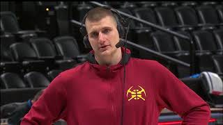 Nikola Jokic Postgame Interview  Game 2  Blazers vs Nuggets  2021 NBA Playoffs [upl. by Ahsenav]