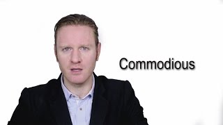 Commodious  Meaning  Pronunciation  Word World  Audio Video Dictionary [upl. by Aleacin]