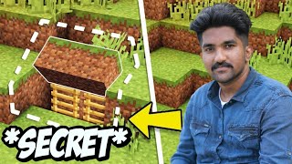 I Built A Secret Underground Base In Minecraft 😍 Minecraft Malayalam EP07 [upl. by Sirron]