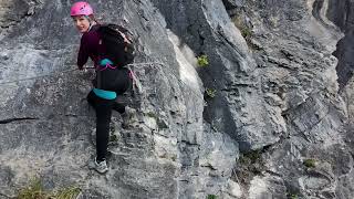 Ferrata delle cascate di Novalesa [upl. by Konstantine]