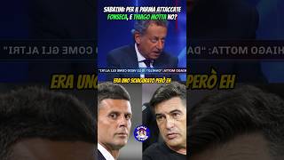 Sabatini quotMotta va criticato dopo il Parmaquot [upl. by Arch620]