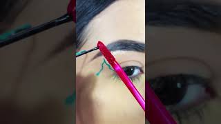 Eyeliner hack shorts viralhacks makuphacks beautyhacks hack makuplook eyemakeup eyeliner [upl. by Prem]