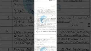 to verify the stefans law of radiation and to determine stefans constant physics [upl. by Llyrehc608]