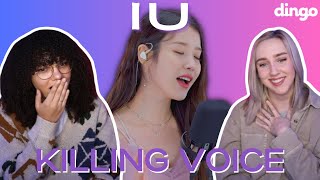 COUPLE REACTS TO IU 아이유  Killing Voice  Dingo Music [upl. by Northway482]