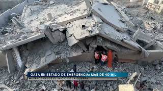 Gaza en estado de emergencia más de 40 mil muertos desde el inicio de la guerra [upl. by Nolra18]