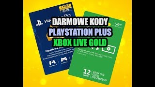 Jak zdobyć kody PlayStation Plus PS Kody Xbox Live Gold Działa 2022 Nowa Strona [upl. by Onitrof]