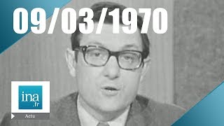 13h 1ère chaîne ORTF du 9 mars 1970  Les élections cantonales  Archive INA [upl. by Nodnal]