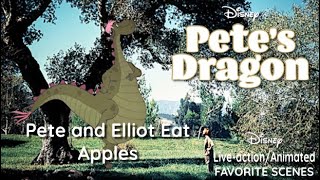 Pete’s Dragon 1977  Pete and Elliot Eat Apples [upl. by Brittani]